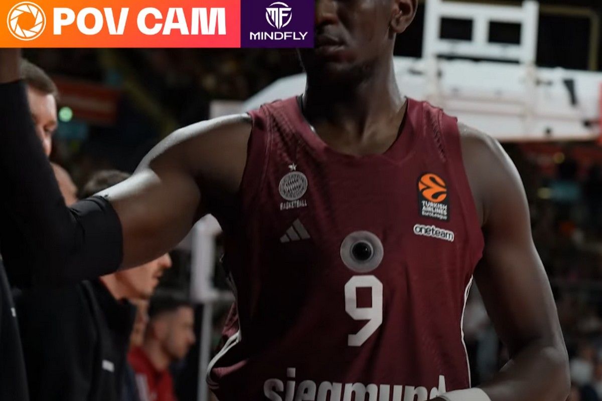 Εκπληκτικό βίντεο από τη EuroLeague: Το Μπάγερν - Παναθηναϊκός μέσα από τα "μάτια" των παικτών