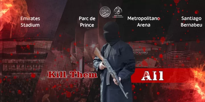 Ο ISIS απειλεί με επίθεση στα προημιτελικά του Champions League: «Σκοτώστε τους όλους»