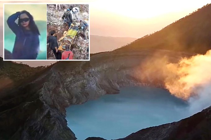 Ινδονησία: Τουρίστρια έπεσε σε ενεργό ηφαίστειο ποζάροντας στην κάμερα