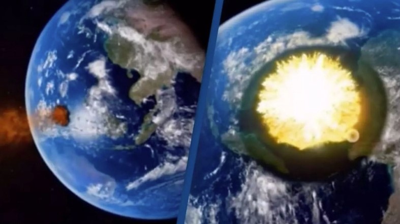Προσομοίωση: Τι θα συνέβαινε εάν μετεωρίτης του μισού μεγέθους του Πλούτωνα χτυπούσε τη Γη