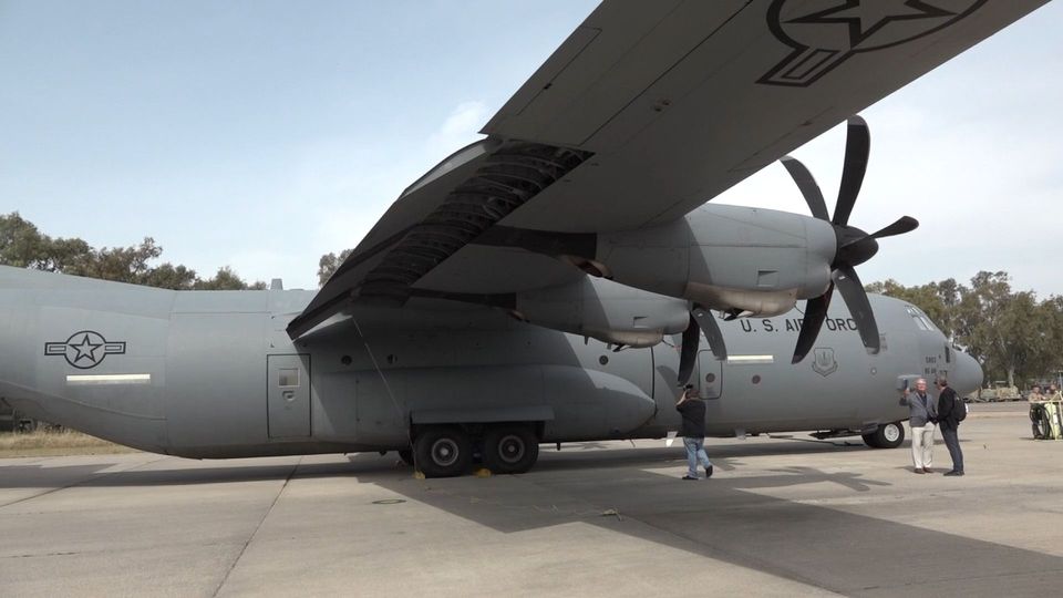 Το θηριώδες C-130J των ΗΠΑ στην Ελευσίνα για την άσκηση «Stolen Cerberus»