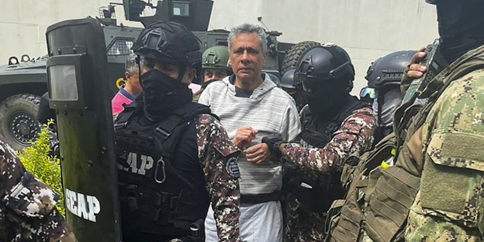 Ισημερινός: Στο Διεθνές Δικαστήριο προσέφυγε η χώρα, καταγγέλλοντας το Μεξικό για παρέμβαση στις εσωτερικές υποθέσεις της