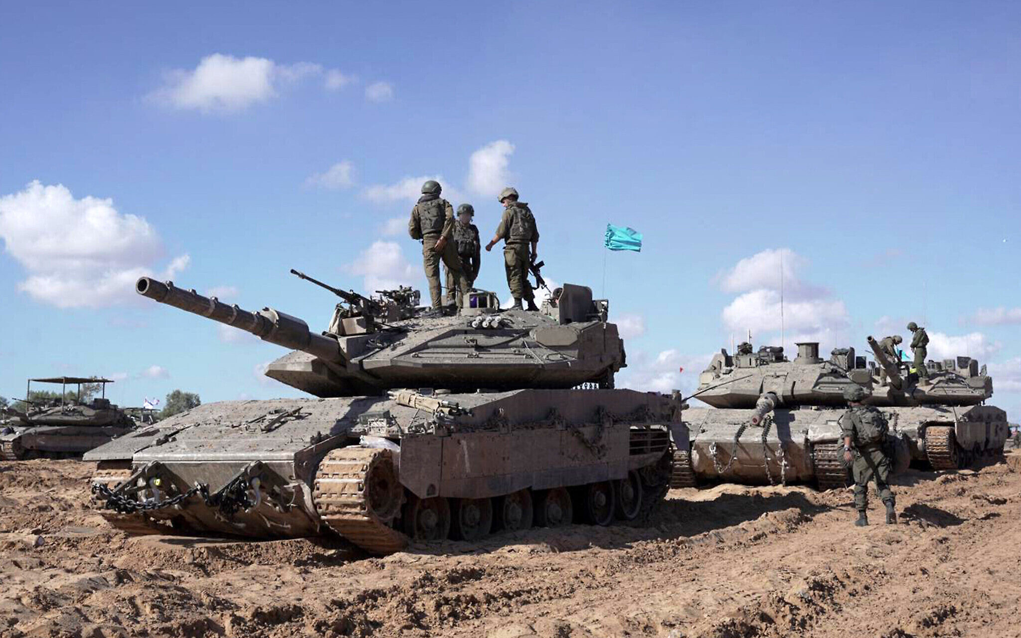 Γάζα: Ισραηλινά άρματα μάχης αναπτύχθηκαν στην ανατολική Τζαμπάλια