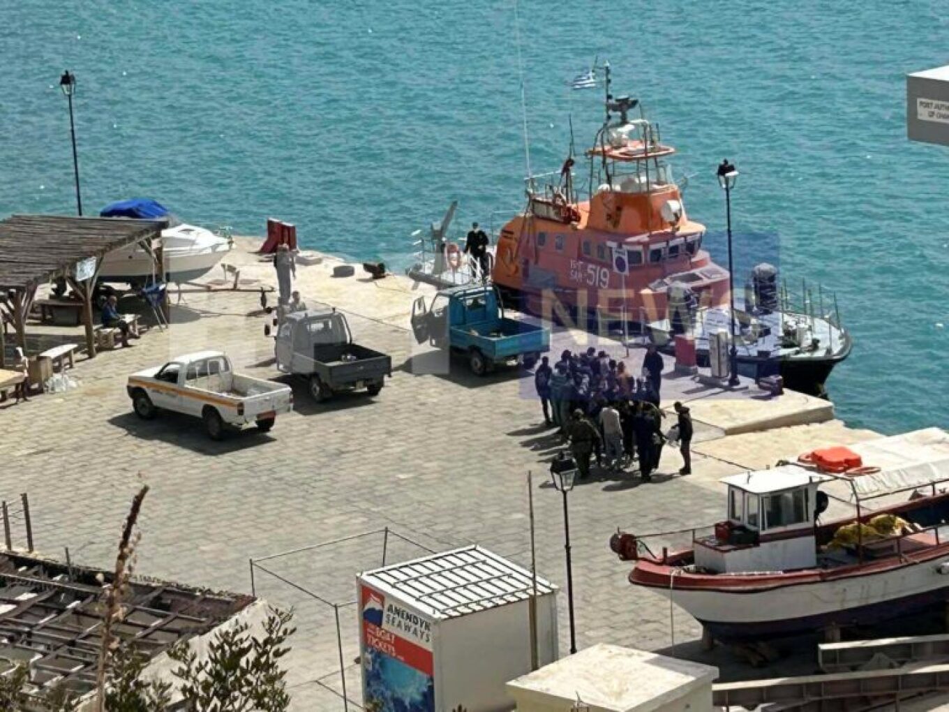 Κρήτη: Προφυλακιστέοι οι δύο αλλοδαποί που συνελήφθησαν για διακίνηση των μεταναστών στη Γαύδο