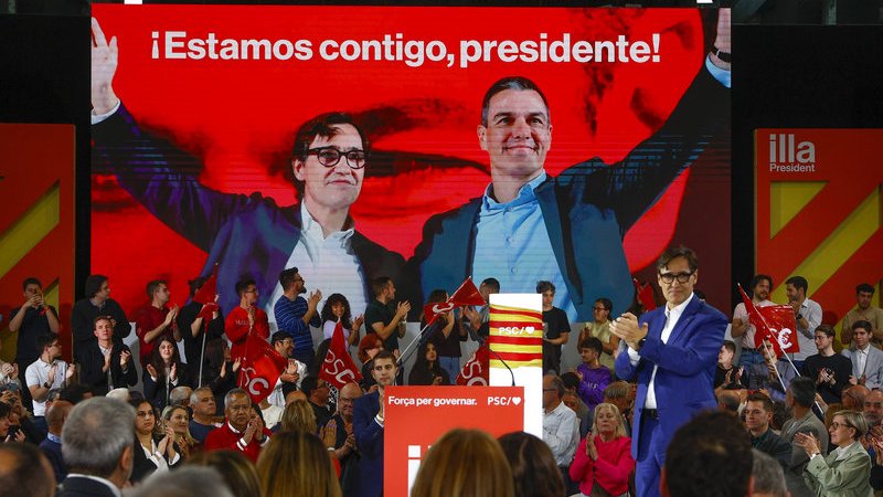 Ισπανία: Οι Σοσιαλιστές προηγούνται στις περιφερειακές εκλογές στην Καταλονία με καταμετρημένο το 50% των ψήφων