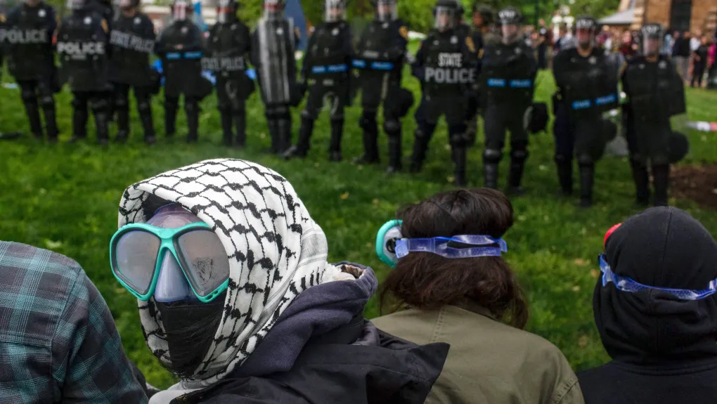 Ολλανδία: 125 συλλήψεις διαδηλωτών σε πανεπιστημιούπολη