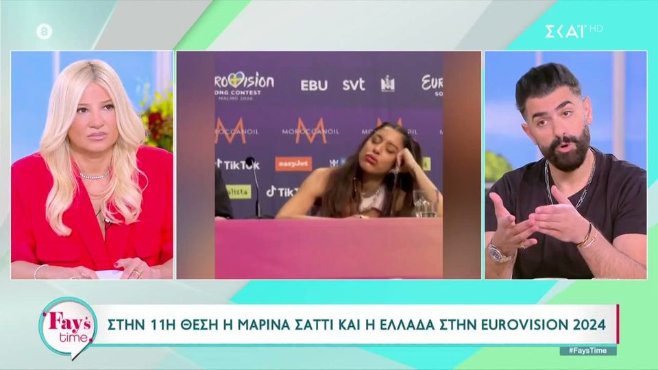 Ο Σαρμπέλ "καρφώνει" την Μαρίνα Σάττι: Εκπροσωπείς μία χώρα στην Eurovision, όχι μόνο τον εαυτό σου