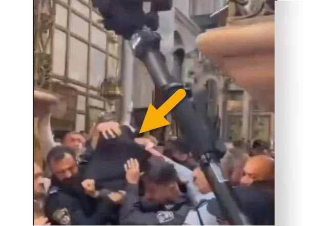 Επεισόδιο με τον φρουρό του Έλληνα Πρόξενου στην Ιερουσαλήμ - Τον συνέλαβε η ισραηλινή αστυνομία (βίντεο)